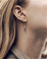 Boucle d'oreilles unique PDPaola Femme in Acier Avventurina PGB1-094 - PGB1-094